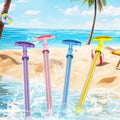 Pink Water Gun, Telescopic Water Gun, Summer Outdoor Pool and Beach Water Fight Party Toy