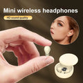 Mini Invisible Headphones Bluetooth 5.4 True Wireless In-Ear Earphones Sport Audio Earbud Audifonos Bluetooth Wireless Headphones Noise Cancelling Headphones Gamingheadset