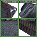 2Pcs 90% Blackout Cloth (Black) - 10 X 13Ft Uv-Resistant Shade Net with Reinforced Rivets, Suitable for Outdoor Adventures / Camping / Garden / Patio / Greenhouse.Mesh Shade Cloth，Easter Gifts