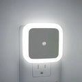 4-Pack LED Night Light with Dusk-To-Dawn Sensor, Plug-In Warm White Night Lights, Automatic On/Off Wall Night Lamps for Bedroom Bathroom Hallway, Soft Ambient Lighting for Home Safety