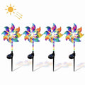 Waterproof LED Solar Wind Spinner - Light up Your Garden with Every Breeze Decor Yard