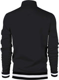 -TRACK JACKET Mens Urban Hip Hop Premium Track Jacket - Slim Fit Side Taping Sportswear Urbanwear Streetwear Top