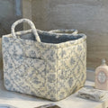 Stylish, Lightweight Storage Box with a Carry Handle and Foldable Design—Sweet, Fresh Aesthetic Suitable for Home, Picnics, Shopping, Snack Baskets, and an Essential Household Item.