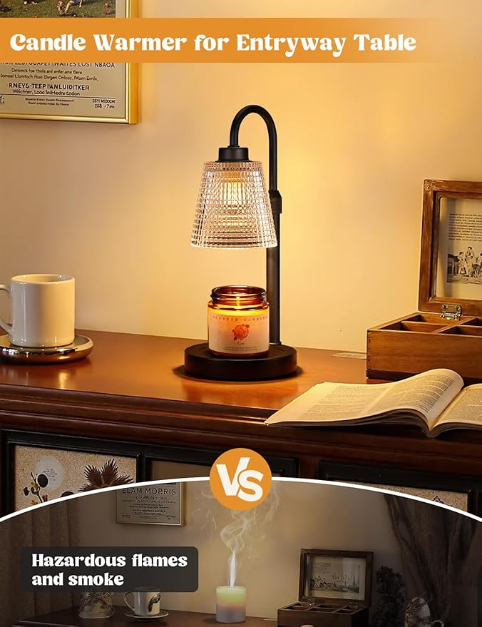 Candle Warmer Lamp with Timer Home Decor Birthday Gifts for Women |