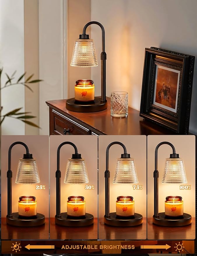 Candle Warmer Lamp with Timer Home Decor Birthday Gifts for Women |