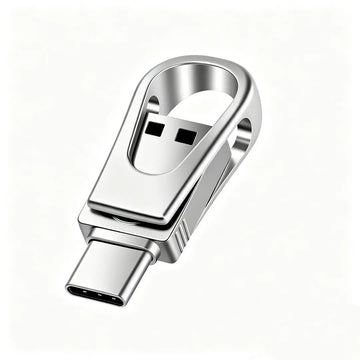 3-In-1 USB Flash Drive, Large Capacity, Dual Interface OTG Type-C, Suitable for Mobile Phones and Computers, Compatible with All Android/ Ios/Harmonyos, Suitable for Students and Office Use, G, Launched in 2026