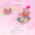 Princess Makeup Toy Set, 1 Set Washable Cosmetic Toy with Mirror, Pretend Play Beauty Toy, Birthday Gift, Interactive Game Props, Valentine'S Day Gift