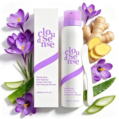 Hair Removal Spray for Men & Women, Gentle Bikini Sensitive Skin, 1 Pack |