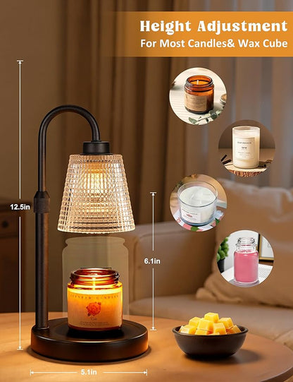 Candle Warmer Lamp with Timer Home Decor Birthday Gifts for Women |