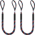 Bungee Dock Lines for Boats, Quick Connect No Knots, Shock Absorbing Mooring Lines, Boating Gifts for Men, Boat Accessories for Pontoon, Bass Boat, Jet Ski