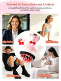 Handheld Full Body Massager with 35-Speed 4-In-1 Soothingpulse Technology, Vibration, Heat, and Light for Full Body Care on Neck,Back,Arms,Waist,Belly&Belly& Legs, Gift for Parents,Girlfriend