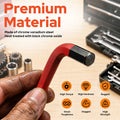 【Father'S Day Gift】Metoxa 27Pc Premium Color-Coded Ball End Hex Key Allen Wrench Set (Metric, SAE) with T-Handle Speed Wrench, Professional Hand Tool Set#Summervibes