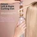 Hair Dryer 5-In-1 Brush with Hot Air Curling & Negative Ion Technology - Versatile Styler for Drying, Curling, Straightening