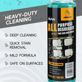 Nuan Heavy Duty Degreaser Upgraded Multipurpose Foam Cleaner, Easy to Use & High-Efficient, 2-In-1 Cleaning & Maintenance!Nuan Heavy Duty Degreaser