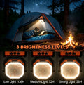 20,000 Mah Rechargeable Camping Fan with Light, Dual Motors, 4 Speeds, Hook, Remote Control, LED Light, and Power Bank—Portable, Ideal for Emergencies and Essential for Outdoor Camping