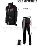 -TRACK JACKET Mens Urban Hip Hop Premium Track Jacket - Slim Fit Side Taping Sportswear Urbanwear Streetwear Top