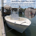 Bungee Dock Lines for Boats, Quick Connect No Knots, Shock Absorbing Mooring Lines, Boating Gifts for Men, Boat Accessories for Pontoon, Bass Boat, Jet Ski