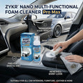 ZYKR Nano Multi-Functional Foam Cleaner Pro MAX - a Powerful Deep-Cleaning Product Suitable for Both Household and Vehicle Deep Cleaning. It Is Suitable for Removing Stains on Car Interiors and Sofas. Capacity: 150 Milliliters.